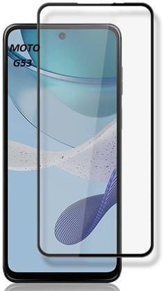 PLUGTECH Advanced Tempered Glass With Anti-Explosion 9H Hardness Edge-To-Edge Coverage Screen Guard for MOTOROLA G53 PLUGTECH Advanced Tempered Glass With Anti-Explosion 9H Hardness Edge-To-Edge Coverage Screen Guard for MOTOROLA G53