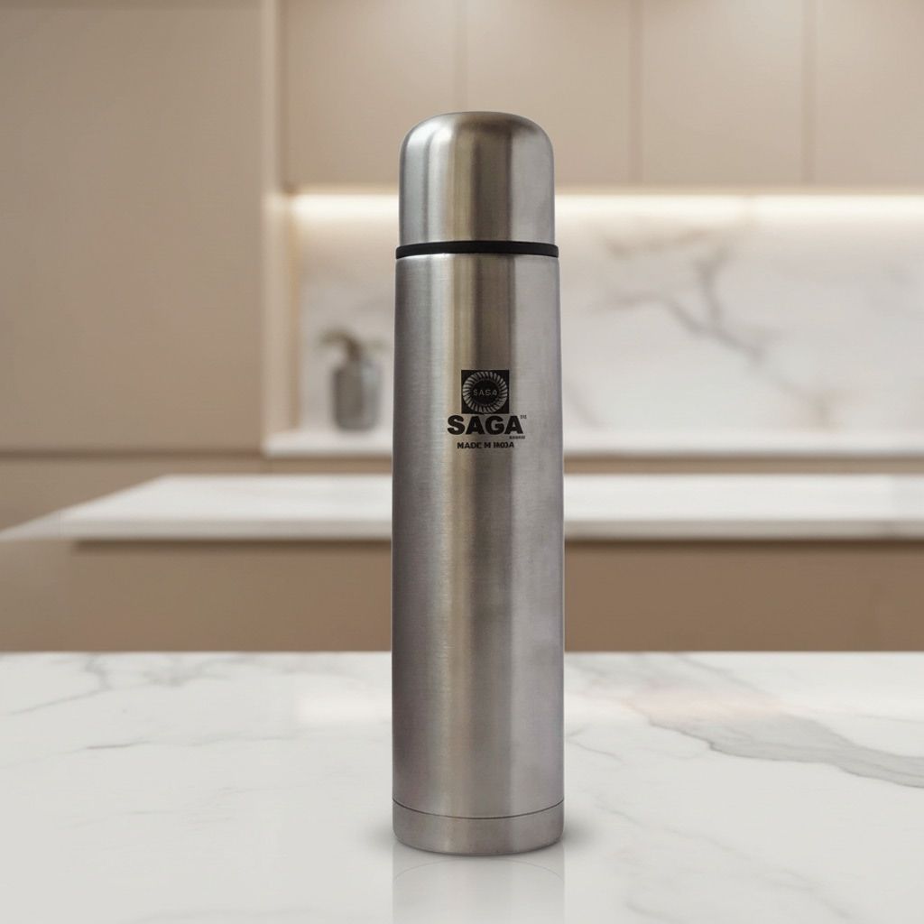 Vacuum Flask 1000 ML Stainless Steel Hot & Cold Bottle (SMAS049 A)