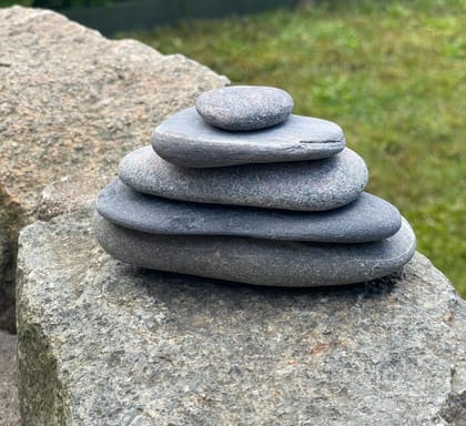 Zen Stone Naturally Shaped Decorative Stone for Modern Homes