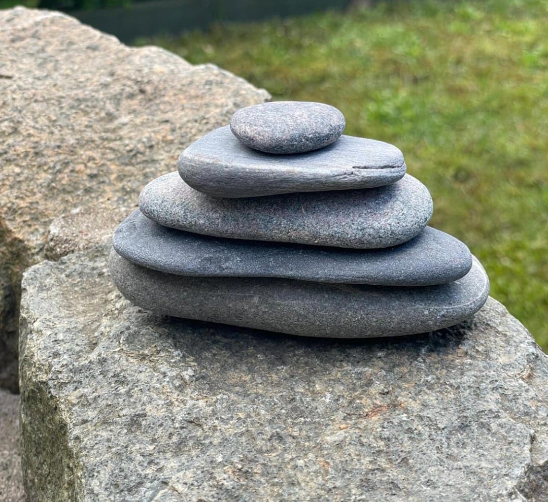 Zen Stone Naturally Shaped Decorative Stone for Modern Homes