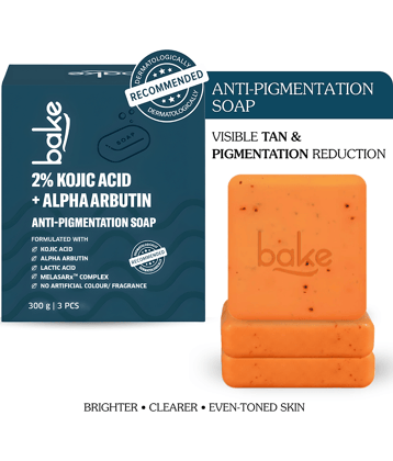 BAKE Exfoliating Soap for All Skin Type ( Pack of 3 )