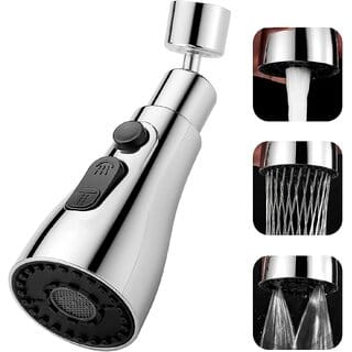 Nubilous Flexible Tap Extender for Kitchen Sink  Easy Access Upgrade