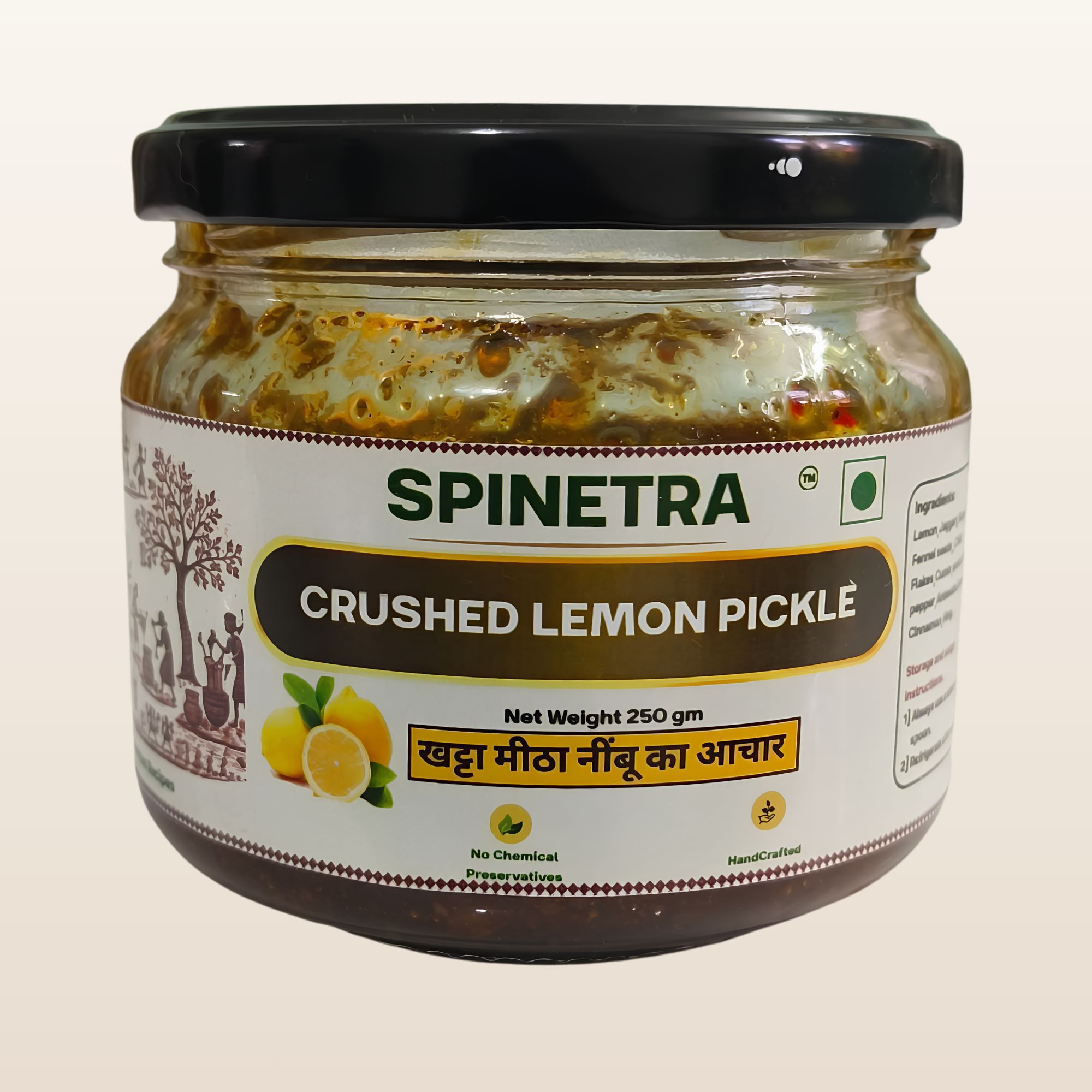 Crushed Lemon Pickle