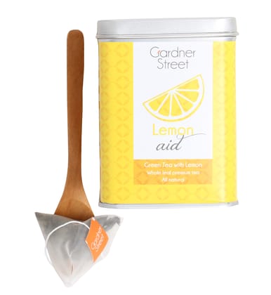 Gardner Street Tea - Lemon Aid - 20 Silken Sachets Gardner Street Tea - Lemon Aid - 20 Silken Sachets