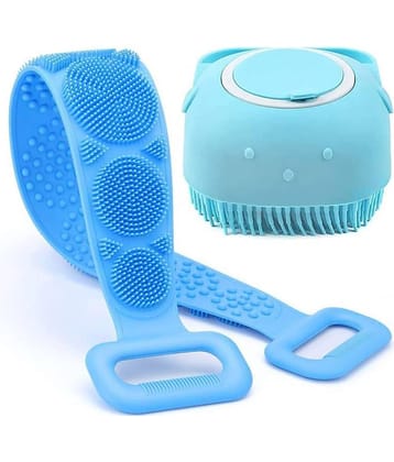 Lenon - Bath Scrubber Belt & Shampoo Dispenser