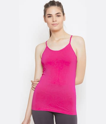 Outflits Cotton Women's Smoothing Cami ( Pink )