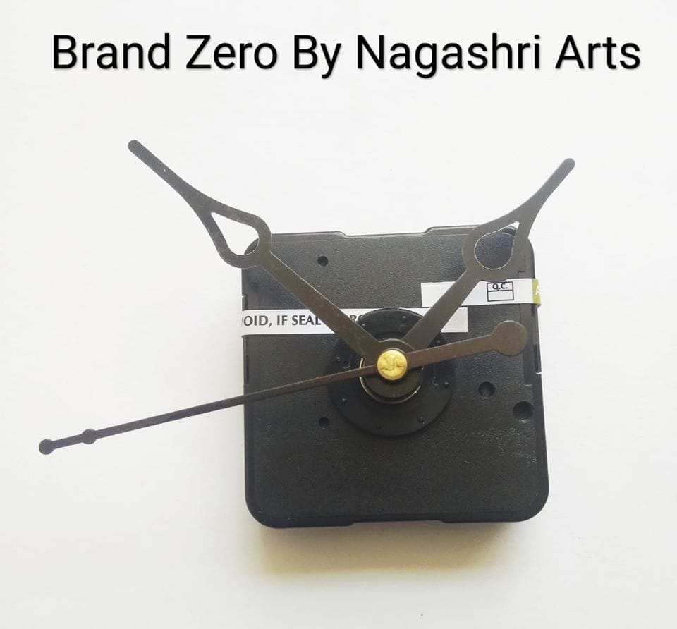 Wall Clock Movements (Machine with the Black Hands) - Design 2