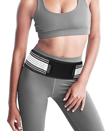 Hip Belt for Women and Men，Breathable Anti-Slip Pelvic and Lower Back Support Brace - Pain Relief for Sciatica, Pelvis, Lumbar, Nerve and Leg Pain - Stabilizing Compression