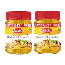 AACHI LEMON RICE PASTE 200G 1+1