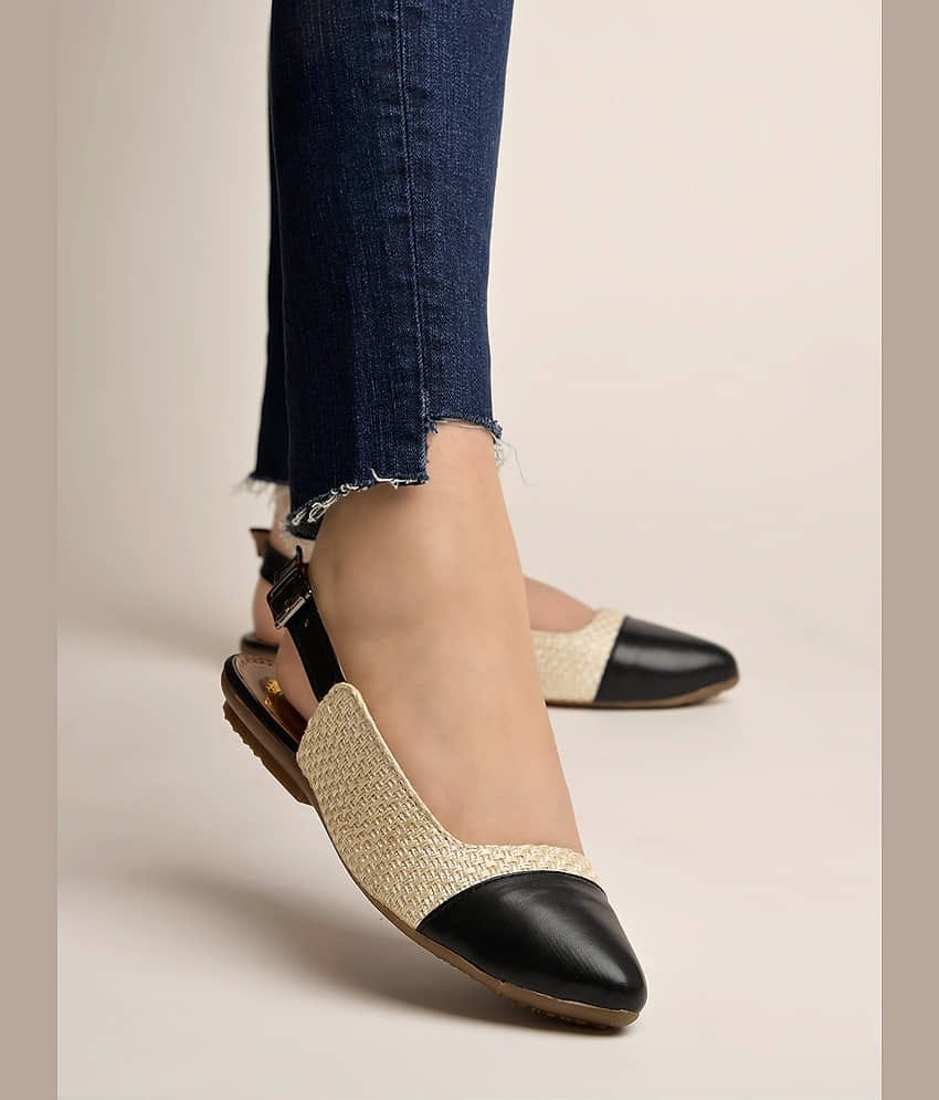 Stylestry Black Women's Korean Ballerinas