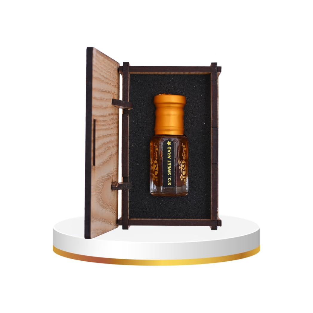 Alnaqi Fragrances Sweet Arab Attar-6ml Perfume Oil | Alcohol-Free Arabian Attar | Sweet Floral Oriental Notes | Long-Lasting Unisex Roll-On
