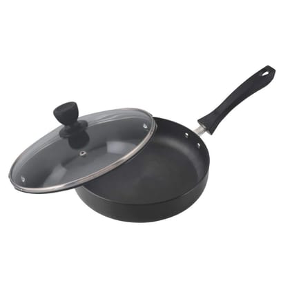 Induction Base Hard Anodized Fry Pan, 24 cm (Induction and Gas Stove Compatible) Induction Base Hard Anodized Fry Pan, 24 cm (Induction and Gas Stove Compatible)