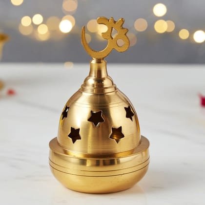 Brass Apple Goblet Deepak No. 1 (ZMAS401 A)