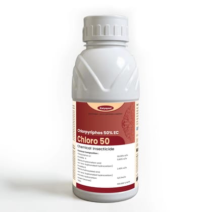 Katyayani Chloro 50 | Chloropyriphos 50% EC | Chemical Insecticide