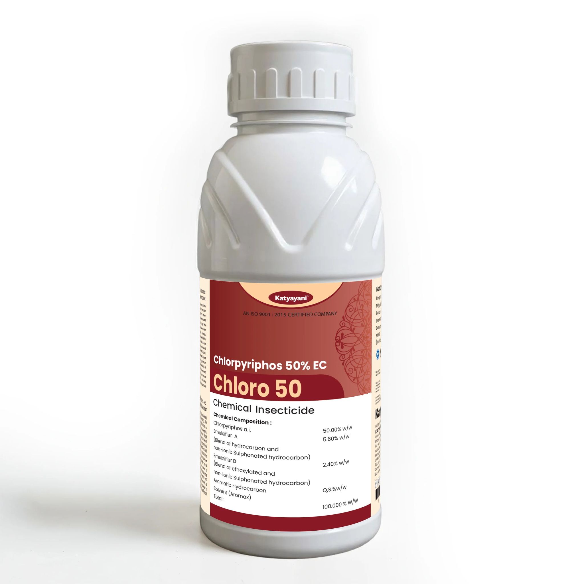 Katyayani Chloro 50 | Chloropyriphos 50% EC | Chemical Insecticide
