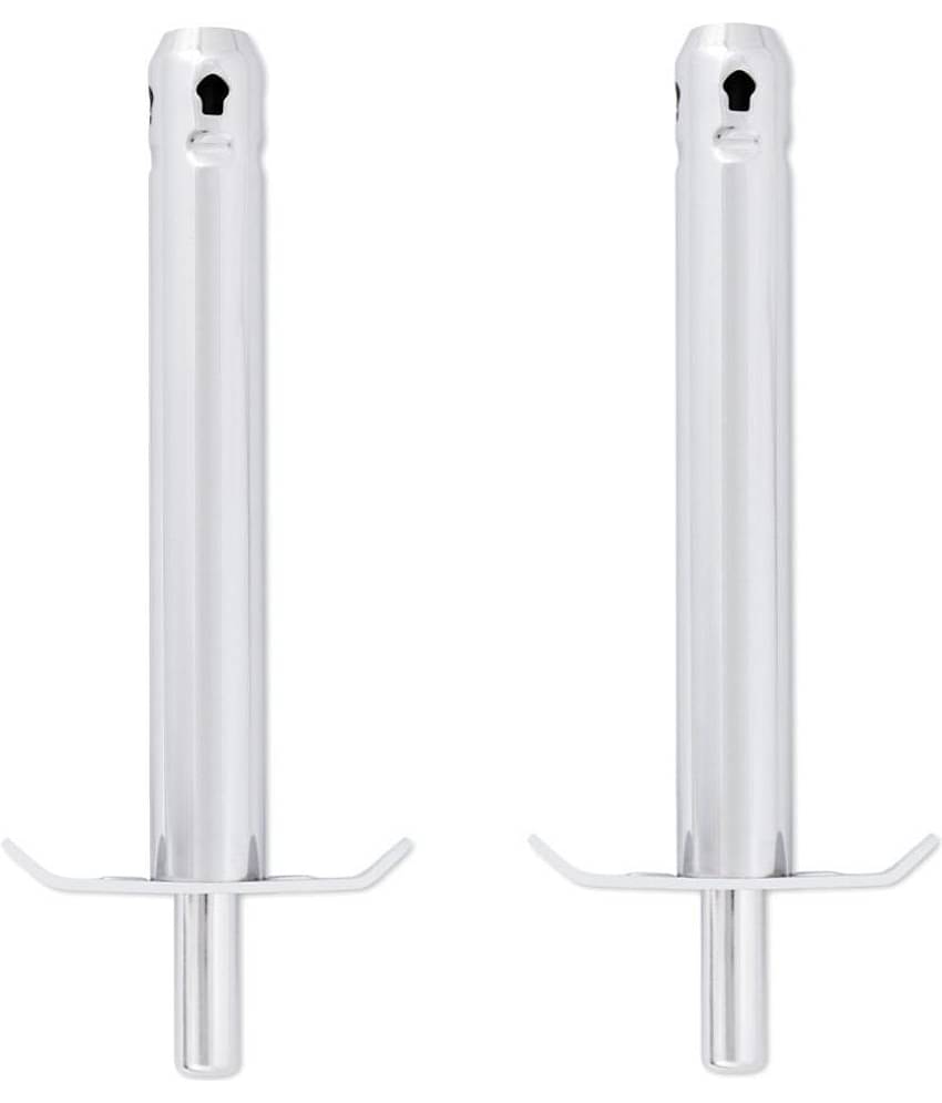 HomePro Gas Lighter Stainless Steel Silver Pack of 2