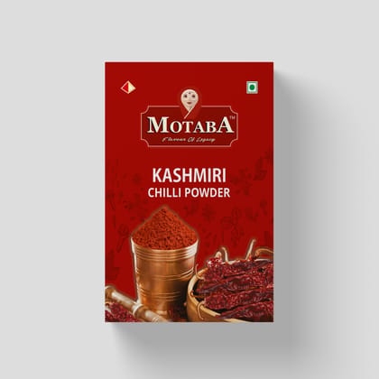 MOTABA Kashmiri Chilli Powder, 100 gm - MOTABA Kashmiri Chilli Powder, 100 gm