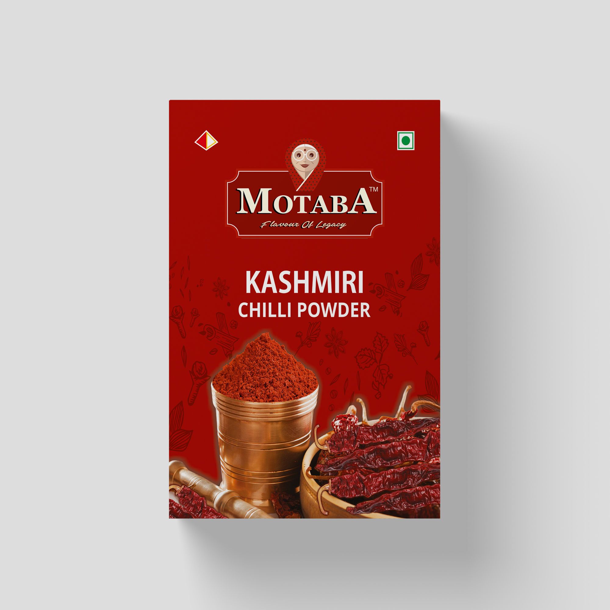 MOTABA Kashmiri Chilli Powder, 100 gm - MOTABA Kashmiri Chilli Powder, 100 gm