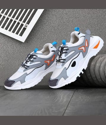 VATELIO Stylish/Comfortable White Men's Lifestyle Shoes