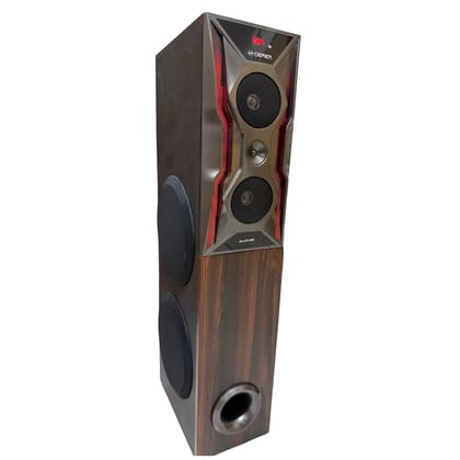 Cemex Audvio T6200 Bluetooth single tower Speaker for Home & Parties  Basic Karaoke Recording, FM, AUX, BT & USB more.