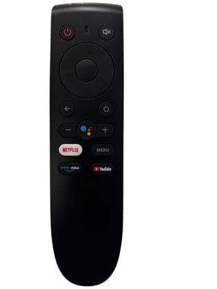 DITEC Bluetooth Voice Remote Control Compatible with OnePlus Y Series Smart Android LED TV — 32Y1 40Y1 43Y1 — Free Pairing Support — Voice Assistant, Replacement Remote 1+ Remote Controller DITEC Bluetooth Voice Remote Control Compatible with OnePlus Y S
