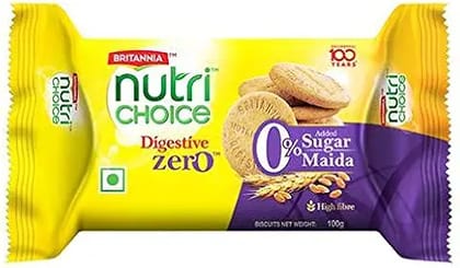 Britannia NutriChoice Digestive Zero High Fibre Biscuits