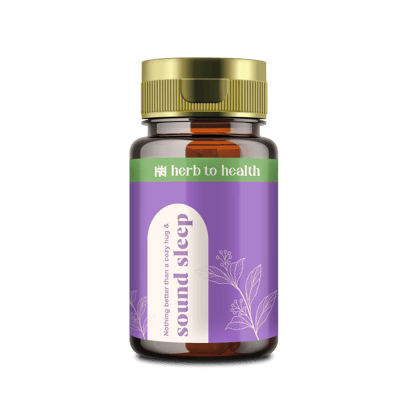 Herb to Health Sound Sleep for deep & calm sleep support Herb to Health Sound Sleep for deep & calm sleep support