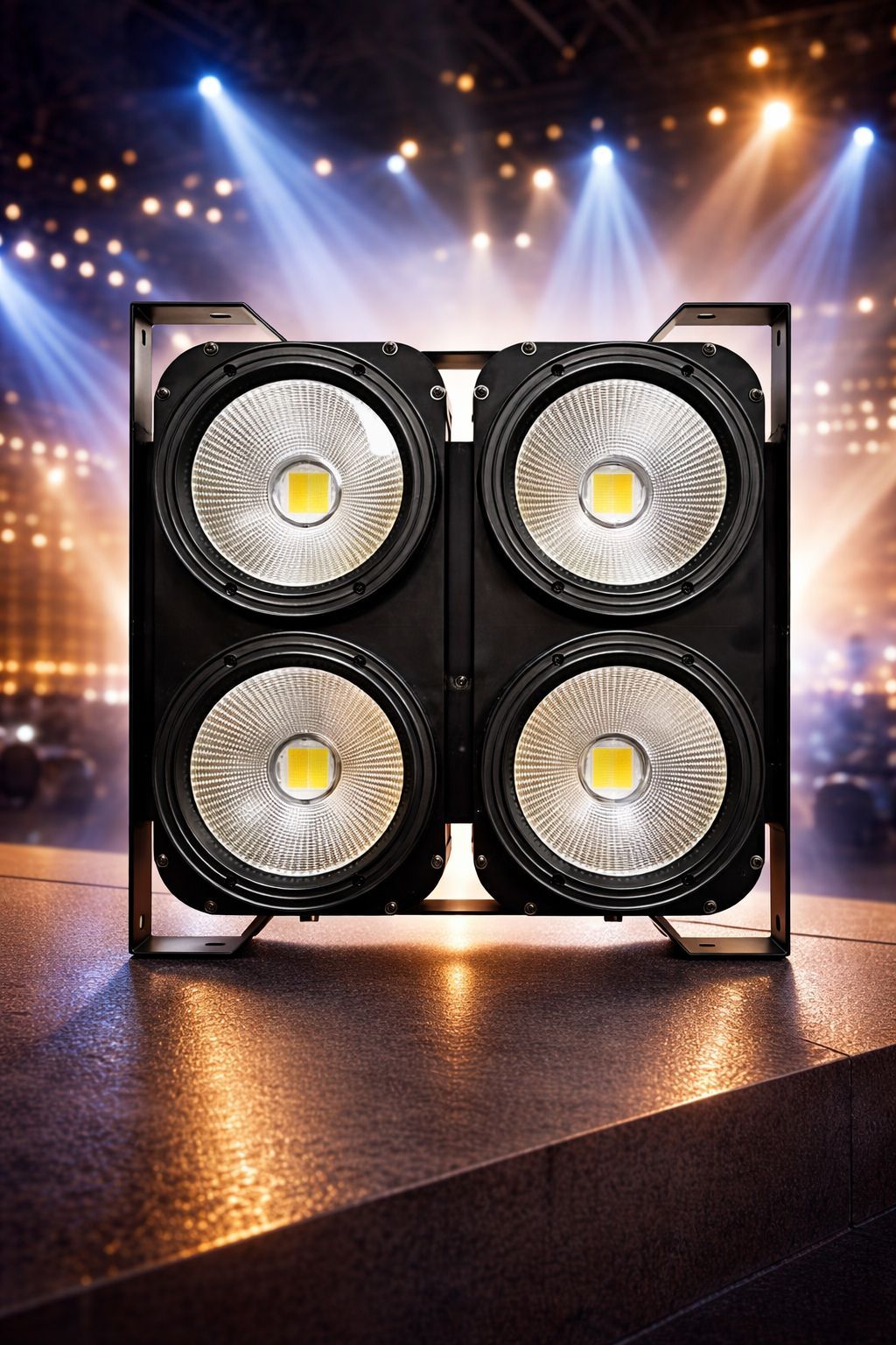 SPARKWORLD 400W Quad COB LED Flood Light | Ultra Bright Stadium & Outdoor High Mast Light | Colour: 4 Eye Blinder