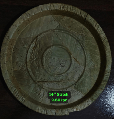 Stitched Leaf Plate (14 inch) | Eco-Friendly Natural Material | Events & Catering
