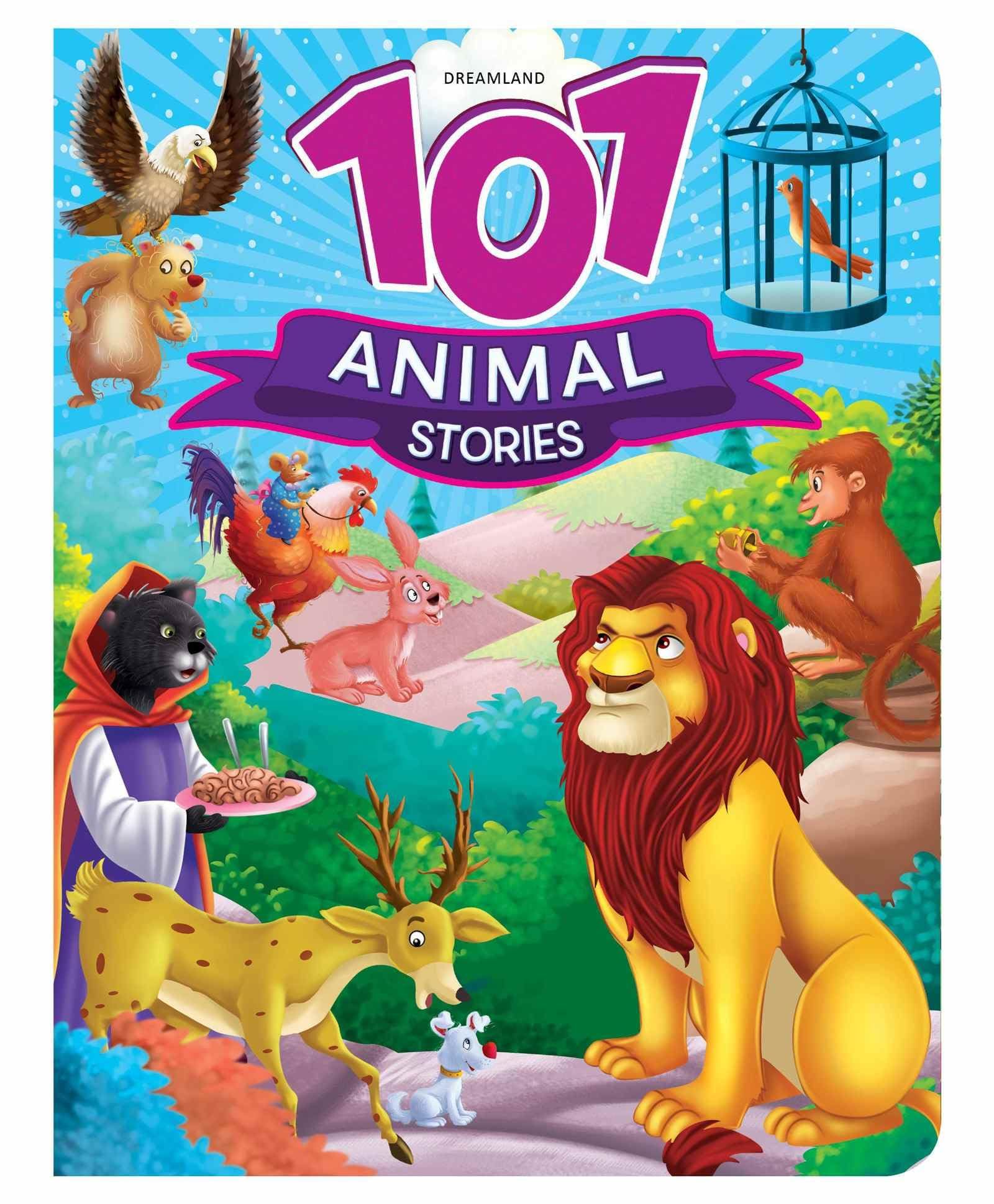 101 Animal Stories with Moral (New Edition) [Paperback] Dreamland Publications [Paperback] Dreamland Publications