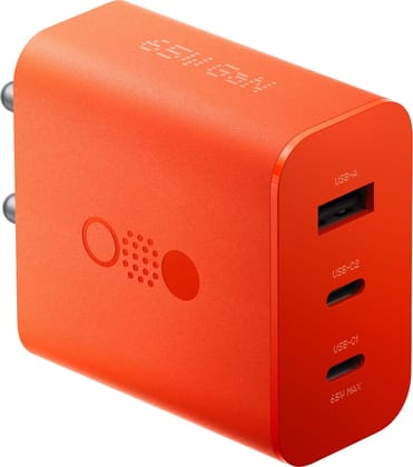 Orange CMF By Nothing 1 65W 3 in 1 Type C Mobile Phone Charger Adapter Compatible with CMF by Nothing Phone 2a, Phone 2, Phone 1 Support 65 W Power Delivery...(Open Box) Orange CMF By Nothing 1 65W 3 in 1 Type C Mobile Phone Charger Adapter Compatible with CMF by Nothing Phone 2a, Phone 2, Phone 1 Support 65 W Power Delivery...(Open Box)