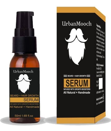 UrbanMooch - 60mL Growth Increasing Beard Oil (Pack of 1)