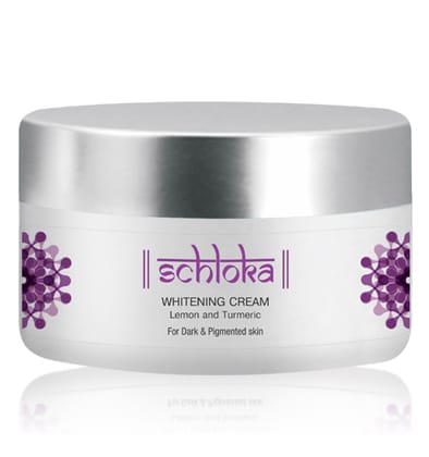 Schloka Whitening Cream With Lemon and Turmeric 50 ml Schloka Whitening Cream With Lemon and Turmeric 50 ml