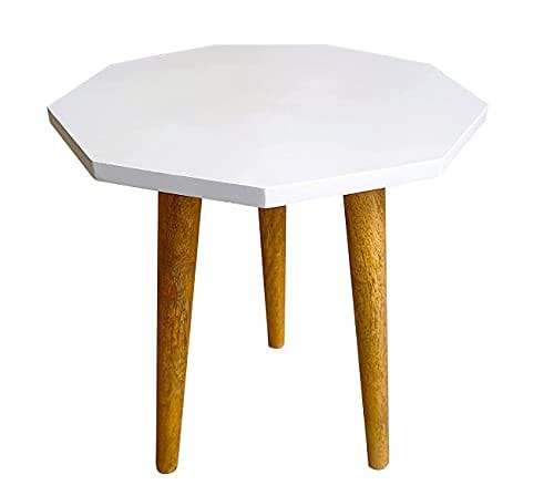 Wooden Fold-able Side Table/End Table/Plant Stand/Stool Living Room Kids Play Furniture Table Round Shape