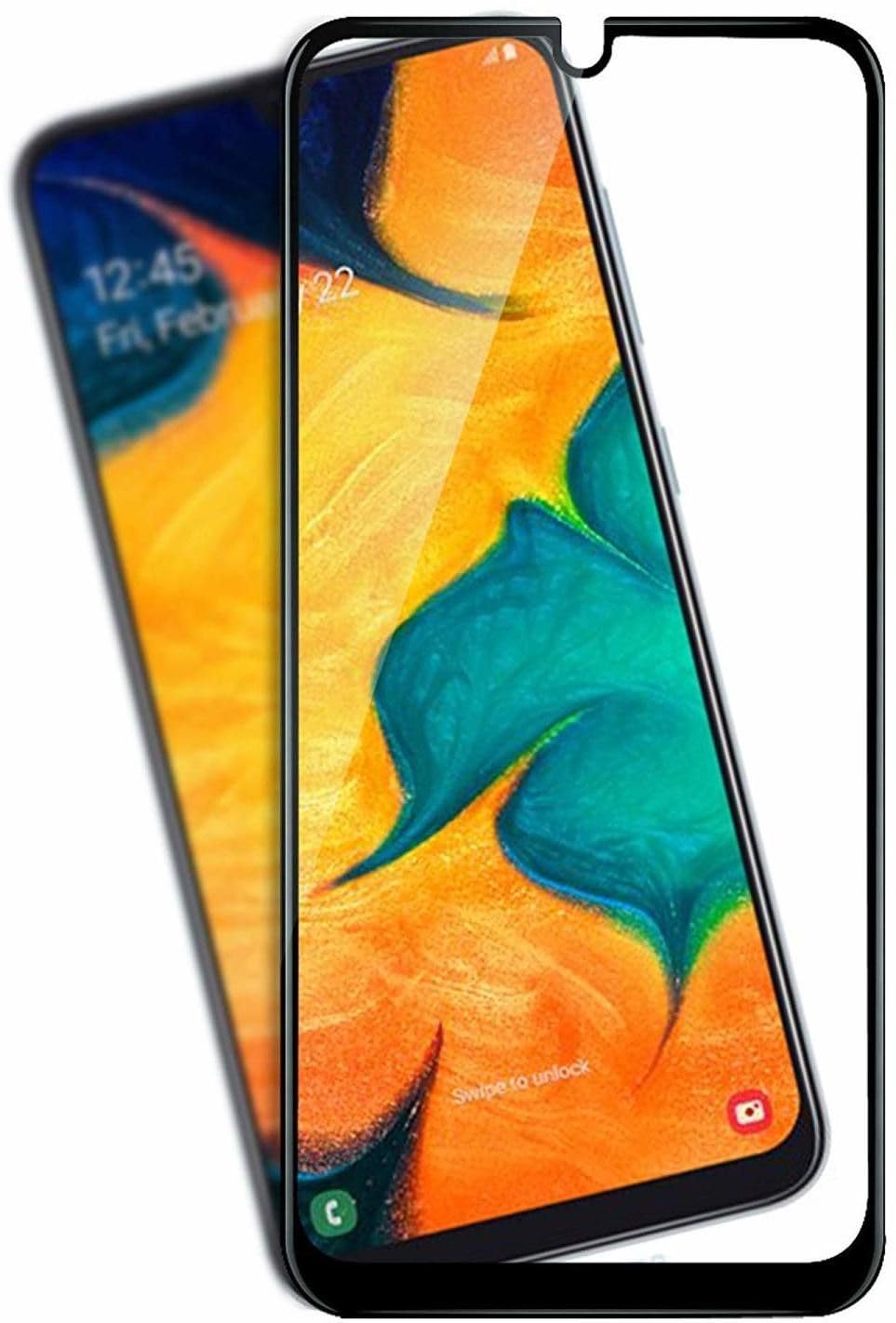 PLUGTECH Advanced Tempered Glass With Anti-Explosion 9H Hardness Edge-To-Edge Coverage Screen Guard for SAMSUNG M30