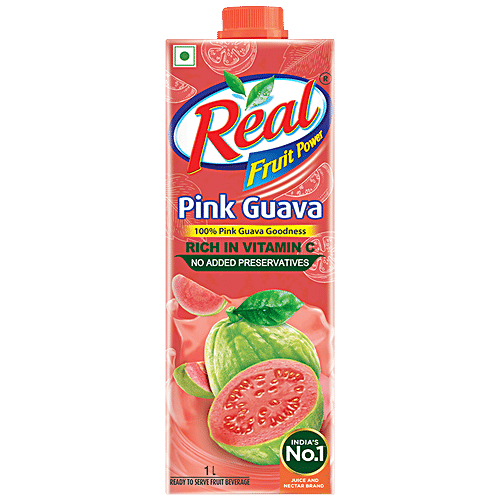 Real Fruit Power - Pink Guava, 1 L