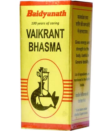 Baidyanath Vaikrant Bhasma 2.5 Gm (Pack of 5)