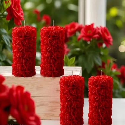 Romantic Red Candle