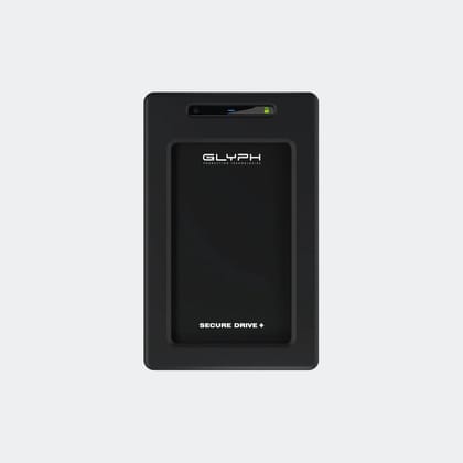 GLYPH Secure Drive 2TB Encrypted HDD Drive with Bluetooth+A68