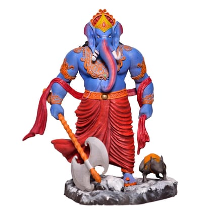 Vimanika Comics Shree Ganesh 3D Printed Statue Collectable Figurine 7 inches Pack of 1 Pcs Vimanika Comics Shree Ganesh 3D Printed Statue Collectable Figurine 7 inches Pack of 1 Pcs