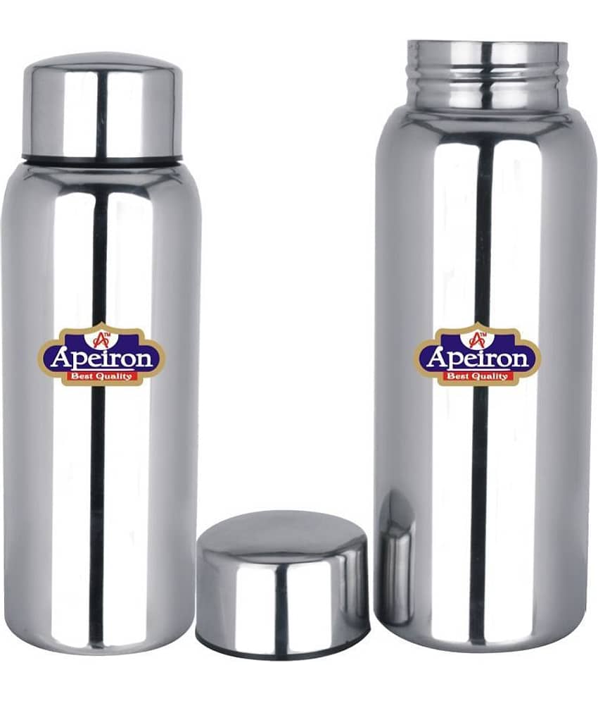 APEIRON Silver 500 mL Water Bottle set of 2