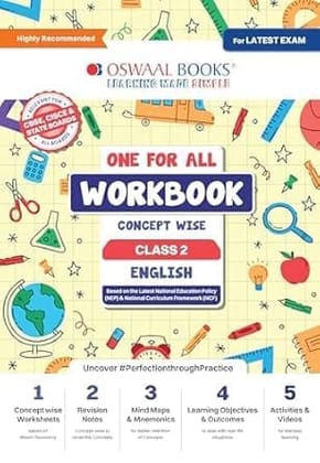 OSWAAL CBSE ONE FOR ALL WORKBOOK ENGLISH CONCEPT WISE CLASS 2 OSWAAL CBSE ONE FOR ALL WORKBOOK ENGLISH CONCEPT WISE CLASS 2