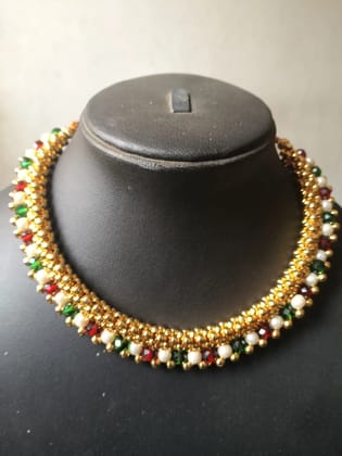 Golden multicolor Necklace