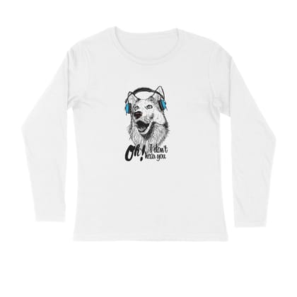 Full Sleeves Round Neck (Men) - Howl You Doing? (3 Colours)