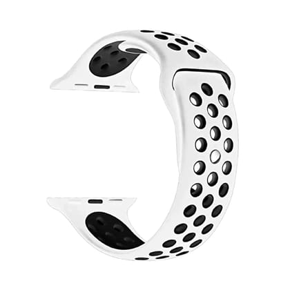 White Sports Silicone Strap - 20/22 MM White Sports Silicone Strap - 20/22 MM - 20 MM
