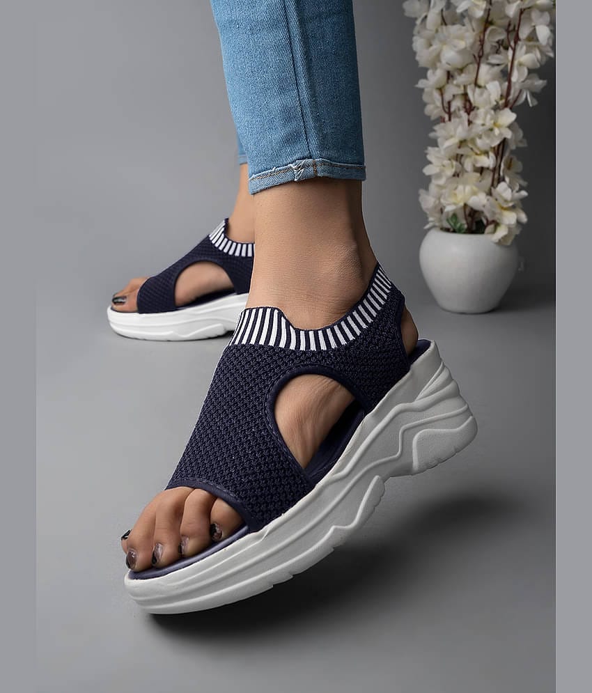 Stylestry Blue Women's Sandal Heels