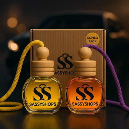 Zest & Zen Duo Combo (Pack of 2) | LemonRush & JassWave | Car Perfume Reed Diffuser | Car Fragrance Zest & Zen Duo Combo (Pack of 2) | LemonRush & JassWave | Car Perfume Reed Diffuser | Car Fragrance
