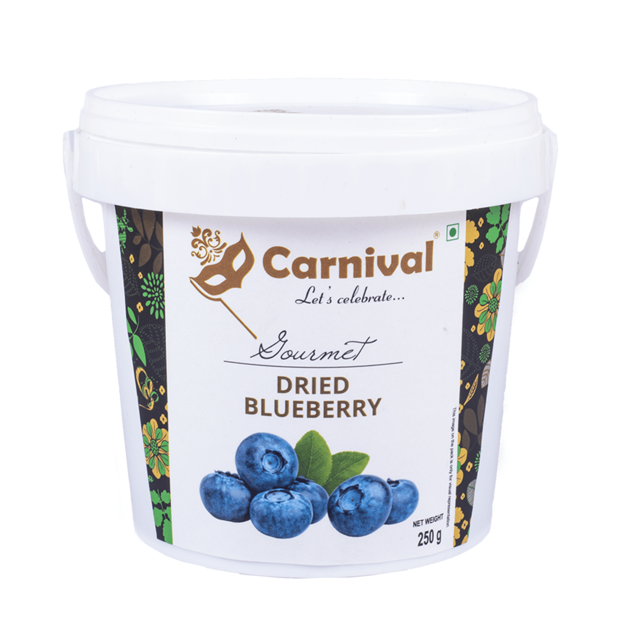 Carnival California Dried Blueberry Tub 250g | High in Antioxidants | Berries |