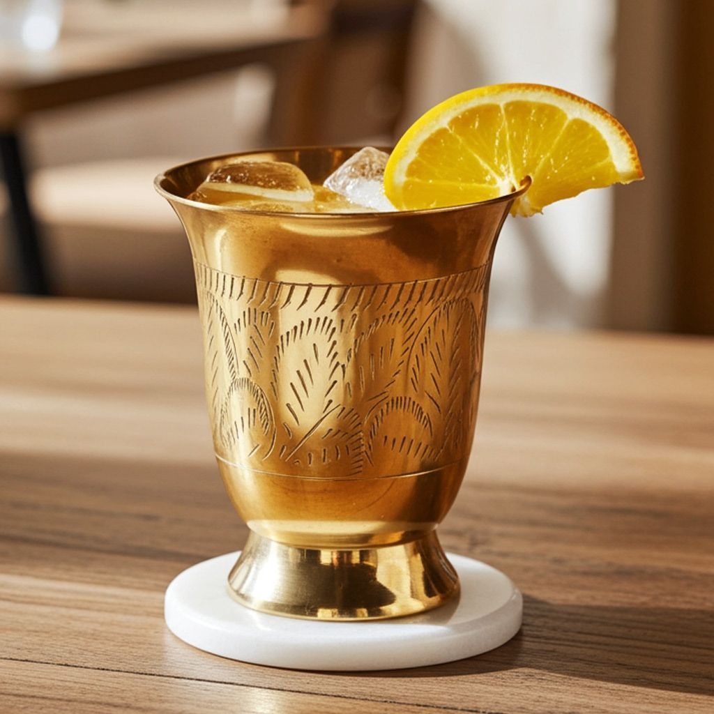 Brass Lemon Glass, 200 Ml (ZMAS304 D)