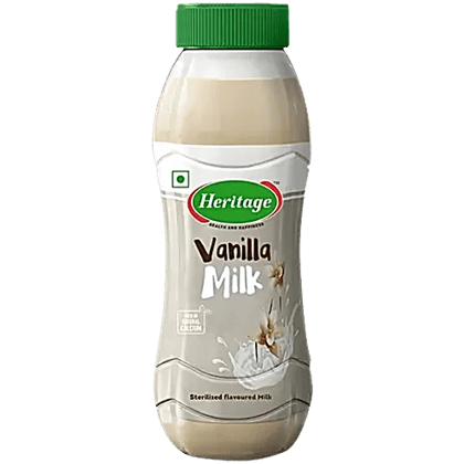Heritage Vanialla Milk (180 ML) Bottle